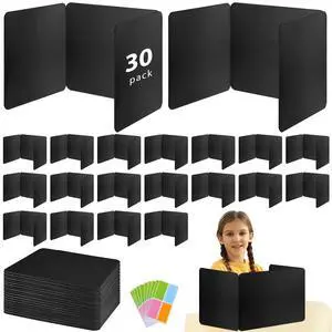 30 Pack Desk Dividers for Students, Waterproof Durable Plastic Testing Dividers Privacy Folders for Classroom, Easy to Clean, Desk Privacy Panel Classroom Shield Folder Boards Teacher Supplies 30 Pack Desk Dividers for Students, Waterproof Durable Plastic Testing Dividers Privacy Folders for Classroom, Easy to Clean, Desk Privacy Panel Classroom Shield Folder Boards Teacher Supplies