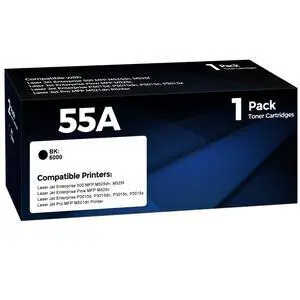 55A Black High Yield Toner Cartridge with Chip Compatible for HP 55A CE255A 55X Work wtih Laser Jet P3015 P3015dn P3015d P3015x Pro 500 MFP M521dn M521dw M521 M525 Printer 55A Black High Yield Toner Cartridge with Chip Compatible for HP 55A CE255A 55X Work wtih Laser Jet P3015 P3015dn P3015d P3015x Pro 500 MFP M521dn M521dw M521 M525 Printer
