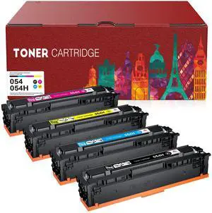 Compatible Toner-Cartridge Replacement for Canon 054H 054 High Yield CRG-054 for Canon Color ImageClass LBP622Cdw MF644Cdw MF642Cdw MF640C Printer - 4Pack(1B 1C 1M 1Y) Compatible Toner-Cartridge Replacement for Canon 054H 054 High Yield CRG-054 for Canon Color ImageClass LBP622Cdw MF644Cdw MF642Cdw MF640C Printer - 4Pack(1B 1C 1M 1Y)