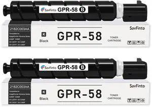 GPR-58 GPR58 Black Toner Cartridge Replacement for Canon ImageRunner Advance C356iF C256iF C356 C256 DX C257 C257iF C357 C357iF DX-C359IF DX-C259IF Printer (Black, 2-Pack) GPR-58 GPR58 Black Toner Cartridge Replacement for Canon ImageRunner Advance C356iF C256iF C356 C256 DX C257 C257iF C357 C357iF DX-C359IF DX-C259IF Printer (Black, 2-Pack)
