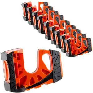 10-Pack Ultimate Door Stop - Orange 10-Pack Ultimate Door Stop - Orange