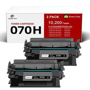 070H 070 high Yield Toner Cartridge Compatible Replacement for Canon 070H 070 CRG-070 Toner Cartridge with Canon imageCLASS MF465dw MF462dw LBP247dw LBP246dw Printer Ink | 20400 Page (2-Pack) 070H 070 high Yield Toner Cartridge Compatible Replacement for Canon 070H 070 CRG-070 Toner Cartridge with Canon imageCLASS MF465dw MF462dw LBP247dw LBP246dw Printer Ink | 20400 Page (2-Pack)