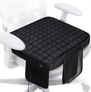 Cooling Seat Cushion with Fan, for Dad, 5V2A USB Powered (No Battery), Gel Cooling Seat Pad with 3-Speed Airflow, Plug-in Portable Seat Cushion for Office Chair, Car, Wheelchair Cooling Seat Cushion with Fan, for Dad, 5V2A USB Powered (No Battery), Gel Cooling Seat Pad with 3-Speed Airflow, Plug-in Portable Seat Cushion for Office Chair, Car, Wheelchair