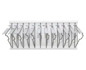 Adir Wall Mount Blueprint Rack - Blue Print Organizer, Poster Wall Mount Display, Map Storage Holder with 12 Pivot Brackets - Plan Rack for Office (Without Blueprint Clamps) Adir Wall Mount Blueprint Rack - Blue Print Organizer, Poster Wall Mount Display, Map Storage Holder with 12 Pivot Brackets - Plan Rack for Office (Without Blueprint Clamps)