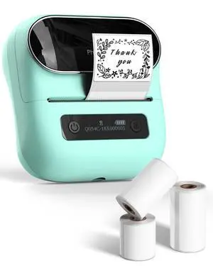 M220 Label Maker, 3 Inch Bluetooth Thermal Label Printer for Barcode, Address, Labeling, Mailing, File Folder Label, Label Maker Machine with 3 Rolls of Labels M220 Label Maker, 3 Inch Bluetooth Thermal Label Printer for Barcode, Address, Labeling, Mailing, File Folder Label, Label Maker Machine with 3 Rolls of Labels