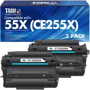 CE255X 55X Black Toner Cartridge P3015 55A CE255A M521dn CE255X 55X 2-Pack | Compatible for HP LaserJet P3015 Toner Cartridge P3011 P3015d P3015dn P3015x P3016 Pro 500 MFP M521dw M521 M525 Printer CE255X 55X Black Toner Cartridge P3015 55A CE255A M521dn CE255X 55X 2-Pack | Compatible for HP LaserJet P3015 Toner Cartridge P3011 P3015d P3015dn P3015x P3016 Pro 500 MFP M521dw M521 M525 Printer