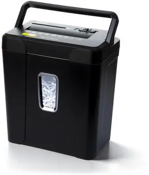 14 Sheets Paper Shredder for Home Office | P-4, 2 Mins Runtime, 5.5 gal, Cross Cut, Shreds Credit Cards & CDs 14 Sheets Paper Shredder for Home Office | P-4, 2 Mins Runtime, 5.5 gal, Cross Cut, Shreds Credit Cards & CDs