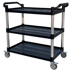 3-Tier Rolling Utility Cart with Wheels, 540 lbs Capacity Service Cart, Commercial Kitchen Cart with 4 Lockable Swivel Casters for Restaurant/Home/Warehouse/Office (40 x 20 x 38 in) 3-Tier Rolling Utility Cart with Wheels, 540 lbs Capacity Service Cart, Commercial Kitchen Cart with 4 Lockable Swivel Casters for Restaurant/Home/Warehouse/Office (40 x 20 x 38 in)