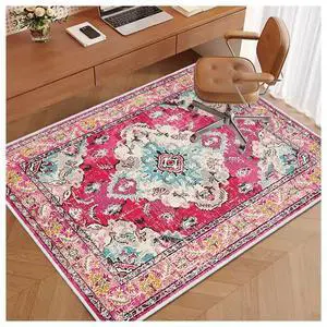 4×5ft/48×60in Chair Mat for Hardwood Floor, Office Desk Anti-Slip Chair Mats for Hard Floors, Computer Gaming Chair Mat, Under Desk Rug Protector for Rolling Chair(Pink) 4×5ft/48×60in Chair Mat for Hardwood Floor, Office Desk Anti-Slip Chair Mats for Hard Floors, Computer Gaming Chair Mat, Under Desk Rug Protector for Rolling Chair(Pink)