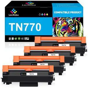 TN770 Super High Yield Black Toner Replacement for Brother TN 770 TN-770 for Brother HL-L2370DW HL-L2370DWXL HL-L2370DWXLL MFC-L2750DW MFC-L2750DWXL MFC-L2750DWXL Printer (4 Pack) TN770 Super High Yield Black Toner Replacement for Brother TN 770 TN-770 for Brother HL-L2370DW HL-L2370DWXL HL-L2370DWXLL MFC-L2750DW MFC-L2750DWXL MFC-L2750DWXL Printer (4 Pack)