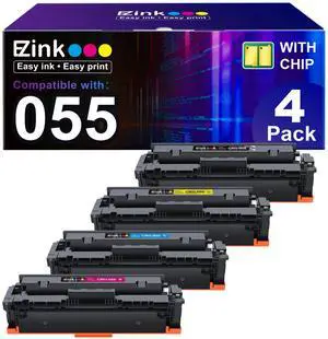 055 055H Toner Cartridge Set MF743Cdw MF741Cdw MF740C | Compatible for Canon 055 Toner Cartridge Set to Use with Canon Color ImageCLASS MF745Cdw MF746Cdw LBP664Cdw LBP660C (4 Pack) 055 055H Toner Cartridge Set MF743Cdw MF741Cdw MF740C | Compatible for Canon 055 Toner Cartridge Set to Use with Canon Color ImageCLASS MF745Cdw MF746Cdw LBP664Cdw LBP660C (4 Pack)
