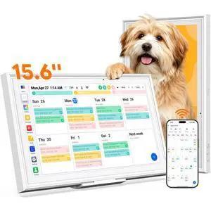 15.6'' Digital Calendar 64G No Subscription Family Touchscreen Wall Planner | Electronic Chore Chart, To-Do List&AI Meal Planner&Digital Photo Display& Family Organizer Schedule Board, Wall/Desk Mount 15.6'' Digital Calendar 64G No Subscription Family Touchscreen Wall Planner | Electronic Chore Chart, To-Do List&AI Meal Planner&Digital Photo Display& Family Organizer Schedule Board, Wall/Desk Mount