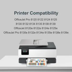 923XL 923 923e Ink Cartridges Replacement for HP 923XL Ink Cartridges for OfficeJet Pro 8130e 8132e 8135e 8138e 8139e 8125 8130 8135 8120 8120e Printer (BK C M Y 4-Pack) 923XL 923 923e Ink Cartridges Replacement for HP 923XL Ink Cartridges for OfficeJet Pro 8130e 8132e 8135e 8138e 8139e 8125 8130 8135 8120 8120e Printer (BK C M Y 4-Pack)