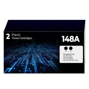 148A Toner Cartridge 4001n 4101fdw 4001dn Toner 2 Pack Replacement for HP 148A 148X Toner Cartridges Black HP148A HPW1480A HP148X Work with HP Laser Jet Pro 4001n 4001dn 4001dw MFP 4101fdw 4101fdn 148A Toner Cartridge 4001n 4101fdw 4001dn Toner 2 Pack Replacement for HP 148A 148X Toner Cartridges Black HP148A HPW1480A HP148X Work with HP Laser Jet Pro 4001n 4001dn 4001dw MFP 4101fdw 4101fdn
