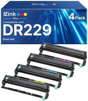 Compatible for Brother DR229CL Drum Unit to Use with TN229xl | Compatible with Brother MFC-L3780CDW MFC-L3720CDW HL-L3220CDW HL-L3280CDW Printer (4 Pack) Compatible for Brother DR229CL Drum Unit to Use with TN229xl | Compatible with Brother MFC-L3780CDW MFC-L3720CDW HL-L3220CDW HL-L3280CDW Printer (4 Pack)