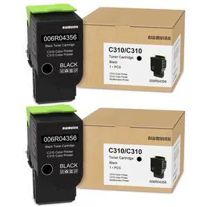 C310 C315 Black Toner Cartridge 2-Pack Replacement for Xerox 006R04356 Toner for C310 C315 C310DNI C315DNI Toner Printer, (3,200 Page-Yield) C310 C315 Black Toner Cartridge 2-Pack Replacement for Xerox 006R04356 Toner for C310 C315 C310DNI C315DNI Toner Printer, (3,200 Page-Yield)