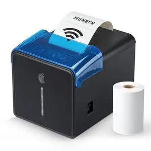WiFi Receipt Printer P905 with USB Port, 80mm POS Printer | Compatible with Mac Windows Chromebook Linux Cash Drawer, ESC/POS, Do Not Support Square Paypal Zettle Shopify Kyte Bluetooth WiFi Receipt Printer P905 with USB Port, 80mm POS Printer | Compatible with Mac Windows Chromebook Linux Cash Drawer, ESC/POS, Do Not Support Square Paypal Zettle Shopify Kyte Bluetooth