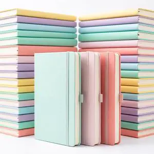 36 Pack Pu Leather Lined Journal Notebooks, A5 Executive Notebooks Bulk, 5.5 x 8.3 Inch Hardcover Notepad for Business Office School (light color) 36 Pack Pu Leather Lined Journal Notebooks, A5 Executive Notebooks Bulk, 5.5 x 8.3 Inch Hardcover Notepad for Business Office School (light color)