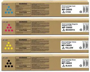MP C6003 Toner Cartridges High Yield 841849 841851 841852 841850 Toner Replacement for Ricoh Aficio MP C6003 MP C4503 MP C5503 MP C4504 MP C4504ex MP C5504 MP C6004 MP C6004ex MP C6503 Printer MP C6003 Toner Cartridges High Yield 841849 841851 841852 841850 Toner Replacement for Ricoh Aficio MP C6003 MP C4503 MP C5503 MP C4504 MP C4504ex MP C5504 MP C6004 MP C6004ex MP C6503 Printer
