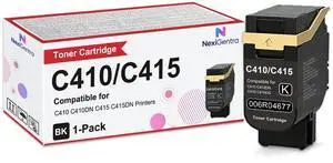 C410 Black Toner Cartridge 006R04677 Toner Cartridges Compatible for Xerox Genuine C410 C410DN C415 C415DN Printers Series Standard Capacity 2,400 Pages 1-Pack Black C410 Black Toner Cartridge 006R04677 Toner Cartridges Compatible for Xerox Genuine C410 C410DN C415 C415DN Printers Series Standard Capacity 2,400 Pages 1-Pack Black