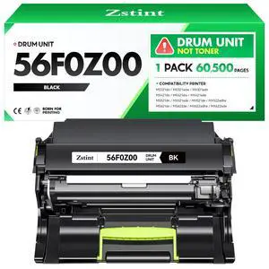 56F0Z00 Imaging Unit Replacement Compatible with Lexmark 56F0Z00 Drum Unit MS321 MS421 MS521 MX521 MX522 MS621 MX622 MS622 MX321 MX421 B2338 B2442 B2546 B2650 MB2338 MB2442 MB2546 MB2650 Laser Printer 56F0Z00 Imaging Unit Replacement Compatible with Lexmark 56F0Z00 Drum Unit MS321 MS421 MS521 MX521 MX522 MS621 MX622 MS622 MX321 MX421 B2338 B2442 B2546 B2650 MB2338 MB2442 MB2546 MB2650 Laser Printer