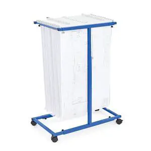 Adir Mobile Blueprint Holder - Adjustable Blue Print Storage Organizer and Construction Plan Holder Plans Rack for Jobsite and Office (Without Blueprint Clamps) Adir Mobile Blueprint Holder - Adjustable Blue Print Storage Organizer and Construction Plan Holder Plans Rack for Jobsite and Office (Without Blueprint Clamps)