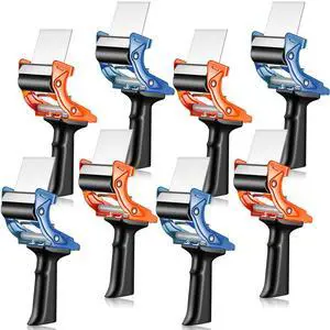 8 Pcs 3 Inch Tape Gun Packing Tape Dispenser Gun with Blade Red and Blue for Packing Boxes Heavy Duty Lightweight Tape Sealing Cutter for Gift Wrapping Paper Cutter 8 Pcs 3 Inch Tape Gun Packing Tape Dispenser Gun with Blade Red and Blue for Packing Boxes Heavy Duty Lightweight Tape Sealing Cutter for Gift Wrapping Paper Cutter