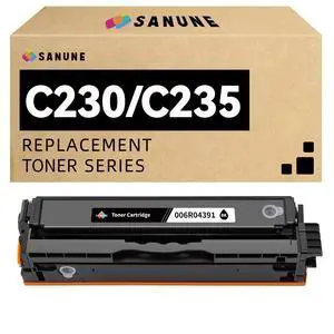 C230 C235 High Yield Toner Cartridge with Chip Replacement for Xerox 006R04391 Black for Xerox C230 C230/DNI C235 C235/DNI Printer Ink (1 Black) C230 C235 High Yield Toner Cartridge with Chip Replacement for Xerox 006R04391 Black for Xerox C230 C230/DNI C235 C235/DNI Printer Ink (1 Black)