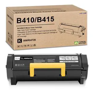 B410 B415 Toner Cartridge Compatible with Xerox VersaLink B410 B415 Printer | 006R04726 Extra High Yield Replacement for Xerox B415 B410 Black B415 B415DN B415VDN Toner Cartridge with New Chip B410 B415 Toner Cartridge Compatible with Xerox VersaLink B410 B415 Printer | 006R04726 Extra High Yield Replacement for Xerox B415 B410 Black B415 B415DN B415VDN Toner Cartridge with New Chip