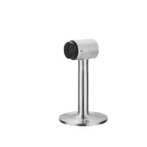 5-inch 1-Pack Solid Brass Door Stopper - Heavy-Duty Solid Brushed Chrome Floor Mount Stopper Suitable for Home Bedrooms, Bathrooms, Offices, Hotels 5-inch 1-Pack Solid Brass Door Stopper - Heavy-Duty Solid Brushed Chrome Floor Mount Stopper Suitable for Home Bedrooms, Bathrooms, Offices, Hotels