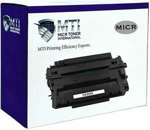 Compatible Magnetic Ink Cartridge High Yield Replacement for HP CE255X 55X LaserJet P3010 P3015 M521 M525 Compatible Magnetic Ink Cartridge High Yield Replacement for HP CE255X 55X LaserJet P3010 P3015 M521 M525