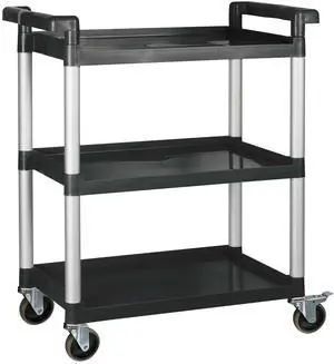 Utility Cart, Black, 32" x 16" Utility Cart, Black, 32" x 16"
