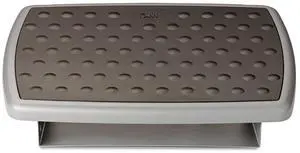 Adjustable Foot Rest, 18 Inch Wide Non-skid Platform (FR330) Grey Adjustable Foot Rest, 18 Inch Wide Non-skid Platform (FR330) Grey