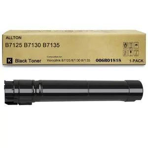 Versalink B7125 B7130 B7135 Black Toner Cartridge 006R01818 Compatible for Xerox versalink B7125 B7130 B7135 Printers (1-Pack) Versalink B7125 B7130 B7135 Black Toner Cartridge 006R01818 Compatible for Xerox versalink B7125 B7130 B7135 Printers (1-Pack)