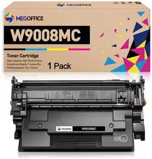 Compatible Toner Cartridge Replacement for HP W9008MC Black Toner Cartridge W9008 for HP Managed E50145dn Flow MFP E52645c E52645dn Printer (Black 1-Pack) Compatible Toner Cartridge Replacement for HP W9008MC Black Toner Cartridge W9008 for HP Managed E50145dn Flow MFP E52645c E52645dn Printer (Black 1-Pack)