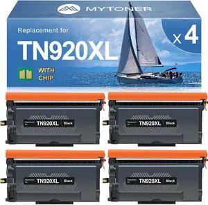 TN920XL TN-920XL Toner Compatible for Brother HL-L6210DW L6210DWT Printer | TN920 TN-920 TN920XXL Black Cartridge High Yelid HL-L5210DN HL-L5210DW HL-L5210DWT HL-L5215DW HL-L6310DW MFC-L6810D, 4Pack TN920XL TN-920XL Toner Compatible for Brother HL-L6210DW L6210DWT Printer | TN920 TN-920 TN920XXL Black Cartridge High Yelid HL-L5210DN HL-L5210DW HL-L5210DWT HL-L5215DW HL-L6310DW MFC-L6810D, 4Pack