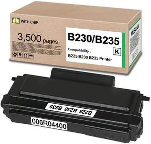 Compatible 006R04399 High Yield Toner Cartridge for Xerox B225 B230 B235 | Cartridge with New Chip Replacement for 006R04399 006R04400 006R04401 Compatible with Xerox B230 B225 B235 Printer 1 Back Compatible 006R04399 High Yield Toner Cartridge for Xerox B225 B230 B235 | Cartridge with New Chip Replacement for 006R04399 006R04400 006R04401 Compatible with Xerox B230 B225 B235 Printer 1 Back