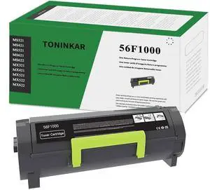 56F1000 Black Toner Cartridge for mx622 ms321 ms521 ms621 ms421 mx321 toner | Compatible with Lexmark 56F1000 56F000G Toner for MS621 MS321 MS421 MS521 MS622 MX321 MX421 MX521 MX522 MX622 56F1000 Black Toner Cartridge for mx622 ms321 ms521 ms621 ms421 mx321 toner | Compatible with Lexmark 56F1000 56F000G Toner for MS621 MS321 MS421 MS521 MS622 MX321 MX421 MX521 MX522 MX622