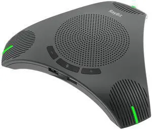 USB Speakerphone with Dual Hub - Conference Room Omnidirectional Microphone and Speaker, Computer Speakers with Microphone for Home Office, 360° Voice Pickup & Noise Reduction Mics for 8-10 People USB Speakerphone with Dual Hub - Conference Room Omnidirectional Microphone and Speaker, Computer Speakers with Microphone for Home Office, 360° Voice Pickup & Noise Reduction Mics for 8-10 People