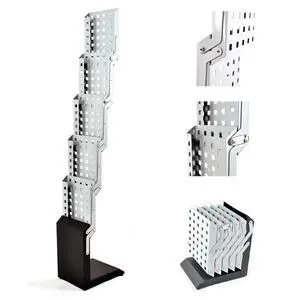 Foldable Magazine Rack Heavy Duty Catalog Literature Brochure Rack Brochure Display Stand Aluminum Portable 5 Pockets for Trade Show Exhibitions Office Retail Store Foldable Magazine Rack Heavy Duty Catalog Literature Brochure Rack Brochure Display Stand Aluminum Portable 5 Pockets for Trade Show Exhibitions Office Retail Store