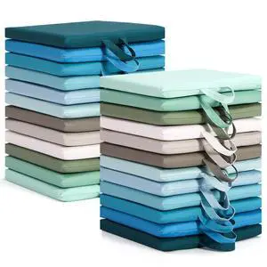 24 Pack Floor Cushions 12x12inch Classroom Floor Seating Pillows Bulk Kids Flexible Cushion with Handles for Home School Kindergarten Daycare Nursery(Blue and Green,Square) 24 Pack Floor Cushions 12x12inch Classroom Floor Seating Pillows Bulk Kids Flexible Cushion with Handles for Home School Kindergarten Daycare Nursery(Blue and Green,Square)