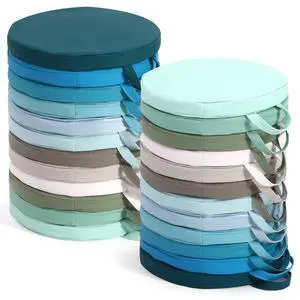 24 Pack Floor Cushions 12x12inch Classroom Floor Seating Pillows Bulk Kids Flexible Cushion with Handles for Home School Kindergarten Daycare Nursery(Blue and Green,Round) 24 Pack Floor Cushions 12x12inch Classroom Floor Seating Pillows Bulk Kids Flexible Cushion with Handles for Home School Kindergarten Daycare Nursery(Blue and Green,Round)