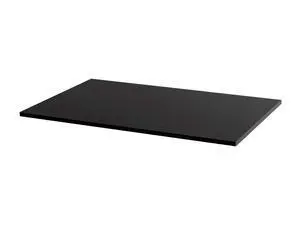 Table Top for Sit-Stand Height Adjustable Desk Frame, 4ft, Black, Enough Room for PC or Laptop, Monitors, Keyboard - Workstream Collection Table Top for Sit-Stand Height Adjustable Desk Frame, 4ft, Black, Enough Room for PC or Laptop, Monitors, Keyboard - Workstream Collection