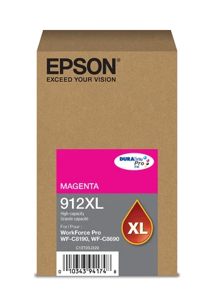 DURABrite Pro T912XL320 -Ink -Cartridge - High Capacity Magenta DURABrite Pro T912XL320 -Ink -Cartridge - High Capacity Magenta