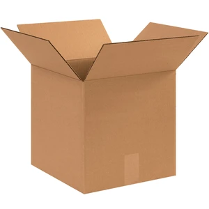 HD1212 Heavy-Duty Single Wall Corrugated Cardboard 12" L x 12" W x 12" H, Kraft, For Shipping, Packing and Moving (Pack of 25) HD1212 Heavy-Duty Single Wall Corrugated Cardboard 12" L x 12" W x 12" H, Kraft, For Shipping, Packing and Moving (Pack of 25)
