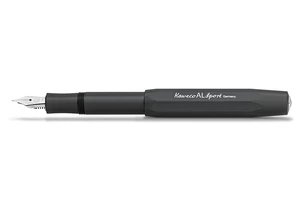 AL SPORT Fountain Pen Black I Premium Fountain Pen for Ink Cartridges I Exclusive Fountain Pen 13 cm I Nib AL SPORT Fountain Pen Black I Premium Fountain Pen for Ink Cartridges I Exclusive Fountain Pen 13 cm I Nib
