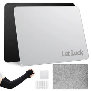 Glass Gaming Mouse Pad,Ultra-Smooth Micro-Etched Surface 15.7"x11.8", Professional Esport Tempered Glass, Non-Slip Silicone Base, Equipped with Gaming Arm Sleeve and Portable Bag Glass Gaming Mouse Pad,Ultra-Smooth Micro-Etched Surface 15.7"x11.8", Professional Esport Tempered Glass, Non-Slip Silicone Base, Equipped with Gaming Arm Sleeve and Portable Bag