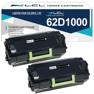 Compatible Toner Cartridge Replacement for Lexmark 621 62D1000 MX710 MX710DE MX710DHE MX711DE MX711DHE MX711DTHE MX810 MX810DE MX810DTE MX811 MX811DE MX811DTE MX812 MX812DE MX812DTE (2-Pack Black) Compatible Toner Cartridge Replacement for Lexmark 621 62D1000 MX710 MX710DE MX710DHE MX711DE MX711DHE MX711DTHE MX810 MX810DE MX810DTE MX811 MX811DE MX811DTE MX812 MX812DE MX812DTE (2-Pack Black)
