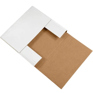 Mailer Boxes Medium 12 1/2"L x 12 1/2"W x 2"H 50-Pack - Corrugated Cardboard for Shipping, Moving, Mailing, Packing, Packaging and Storage Mailer Boxes Medium 12 1/2"L x 12 1/2"W x 2"H 50-Pack - Corrugated Cardboard for Shipping, Moving, Mailing, Packing, Packaging and Storage