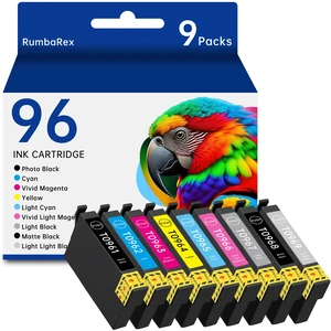 Remanufactured 96 Ink Cartridges R2880 Ink Cartridges 9-Color Set T0961 T0962 T0963 T0964 T0965 T0966 T0967 T0968 T0969 Replacement for T096 Ink Cartridge for Stylus Photo R2880 Printer Ink Remanufactured 96 Ink Cartridges R2880 Ink Cartridges 9-Color Set T0961 T0962 T0963 T0964 T0965 T0966 T0967 T0968 T0969 Replacement for T096 Ink Cartridge for Stylus Photo R2880 Printer Ink